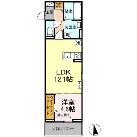 くららの間取り