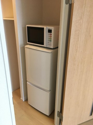 【その他】 | クレイノアンサンク | 全室、冷蔵庫・電子レンジ完備