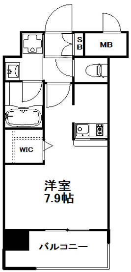 【間取り】 | エンクレスト博多駅南STREET