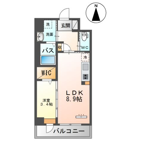 【間取り】 | Ｇｒａｎｄｅｕｒ　Ｈａｋａｔａ（グランドゥールハカタ）