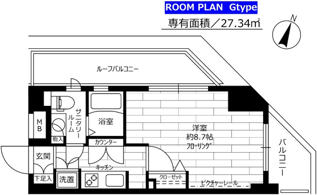 【間取り】 | ステージファースト世田谷用賀