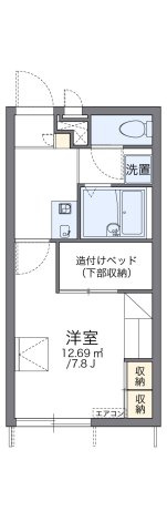レオパレス川口の間取り