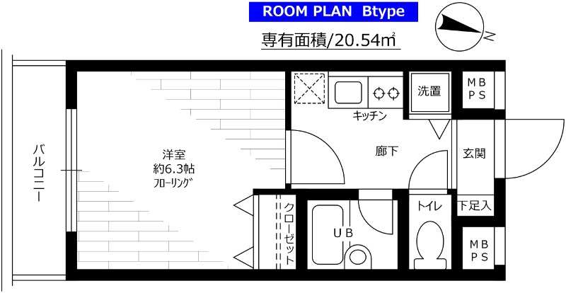 ステージファースト錦糸町の間取り