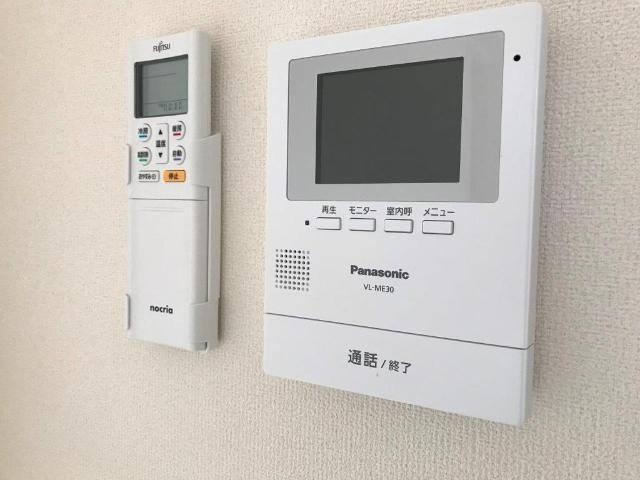 フォルビートの内装|カメラ付インターホン
