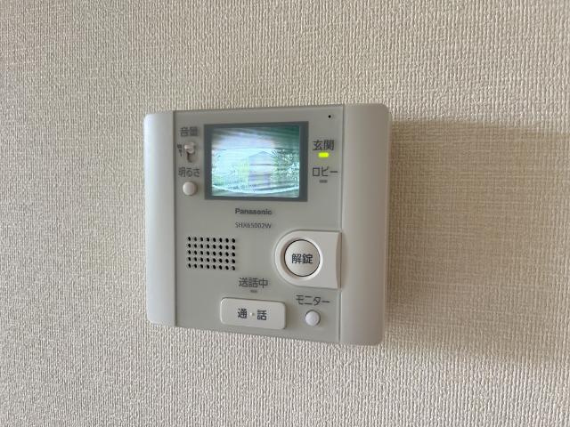 パルミエの内装|カメラ付インターホン