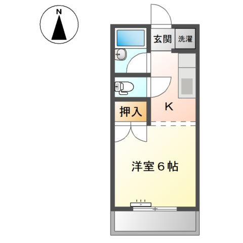 メゾン藤島の間取り