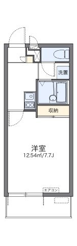 レオパレスルナ　ルミエール与野の間取り|代表的な間取のため実際の間取とは異なる場合があります