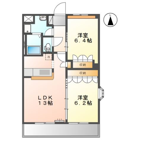 シルフィールドの間取り