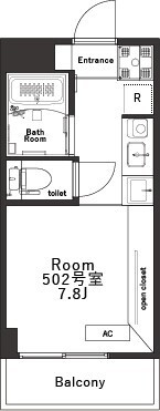 Belleviage Yokohamaの間取り