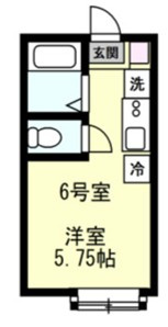 Axia Court Kishiyaの間取り