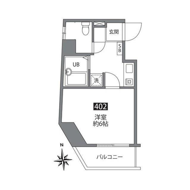 ショパン高輪の間取り|間取り図