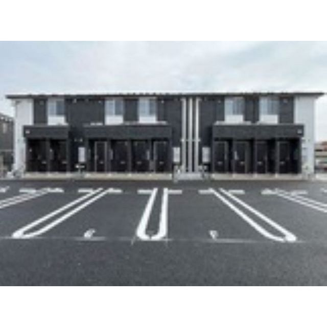 岐阜市黒野のアパートの外観