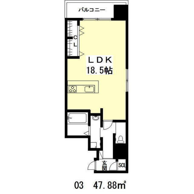フォレスト．Ｎの間取り