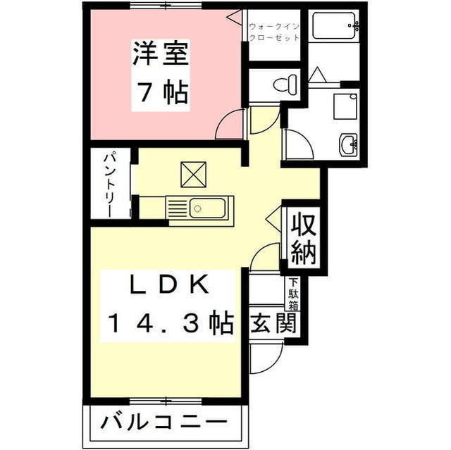 リ　ミエルの間取り