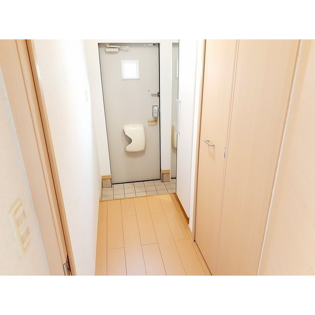 パティオの玄関