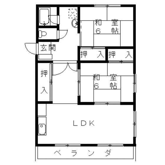メゾン岩倉の間取り