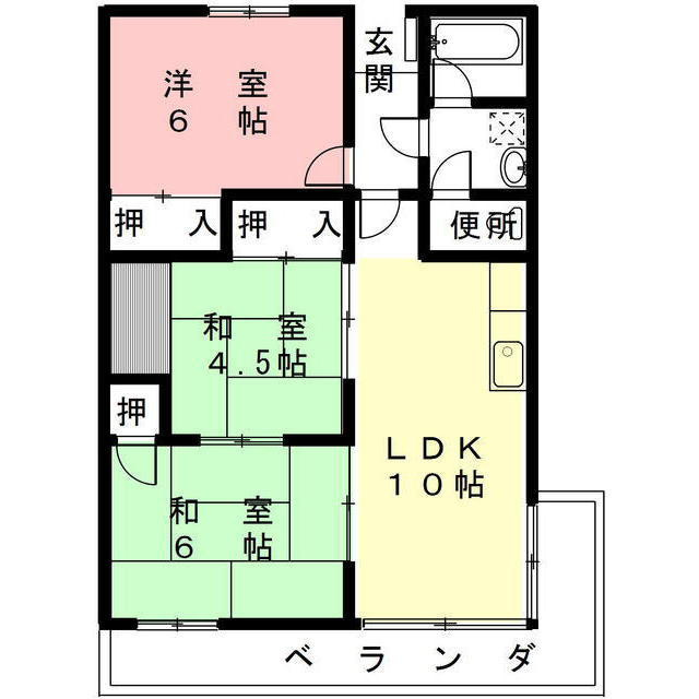 メゾン岩倉の間取り