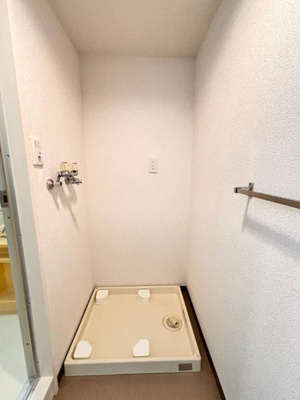 【内装】 | プロスペール谷塚壱番館 | 室内洗濯機置き場