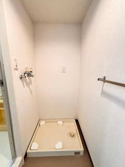 【内装】 | プロスペール谷塚壱番館 | 室内洗濯機置き場