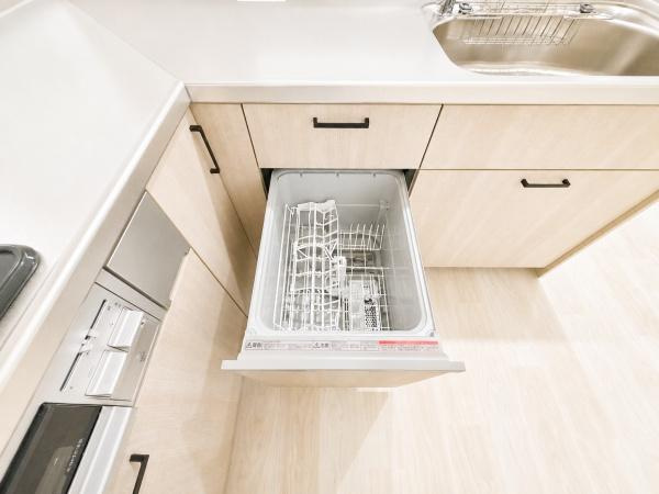 ビッグヴァン二俣川ホームズのキッチン|食洗器付きなのは家事の負担を軽減してくれる嬉しいポイント♪