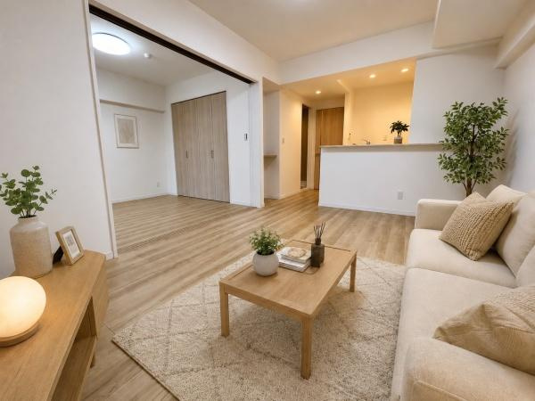 【間取り】 | 【29日(土)・30日(日)室内見学可能】ヴィーヴル草加旭町 | 室内見学できます♪
お気軽にお問い合わせ下さい♪
※家具などAIで加工しております。