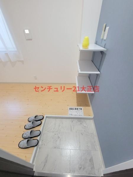 ポートワンの玄関