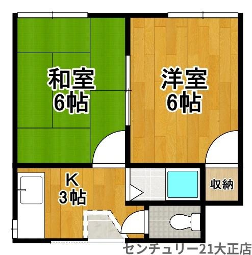 寄川ビルの間取り