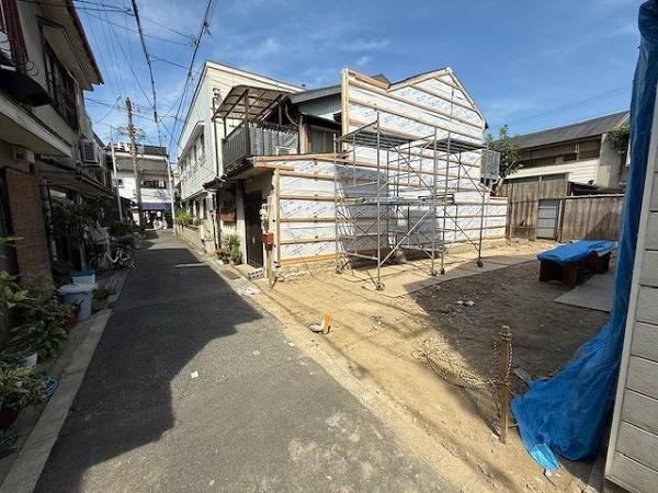 【前面道路含む現地写真】 | 大阪市旭区千林1丁目　売土地