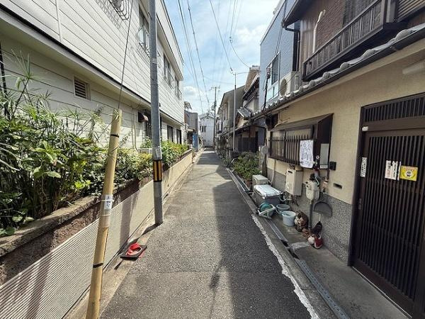 【前面道路含む現地写真】 | 大阪市旭区千林1丁目　売土地