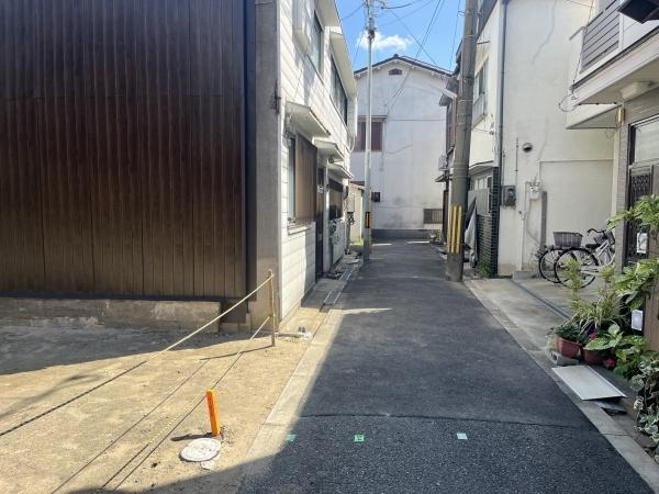 【前面道路含む現地写真】 | 大阪市旭区千林1丁目　売土地