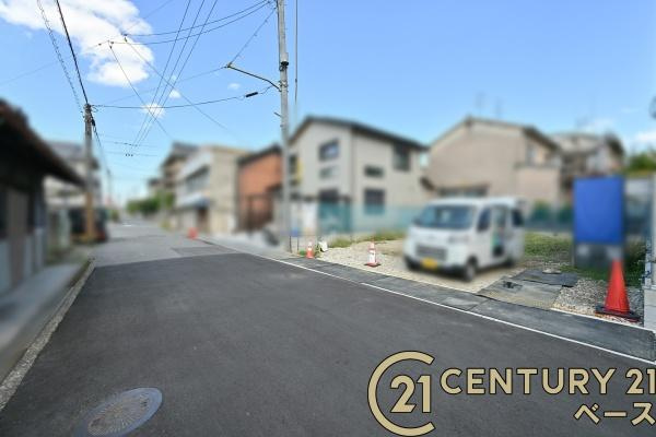 リーブルガーデン田部町 ／新築一戸建の前面道路含む現地写真|■現地撮影写真■お買い物施設が近く便利な環境！