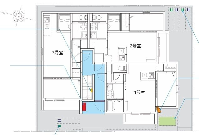 クレスト大和東(クレストヤマトヒガシ)の区画図