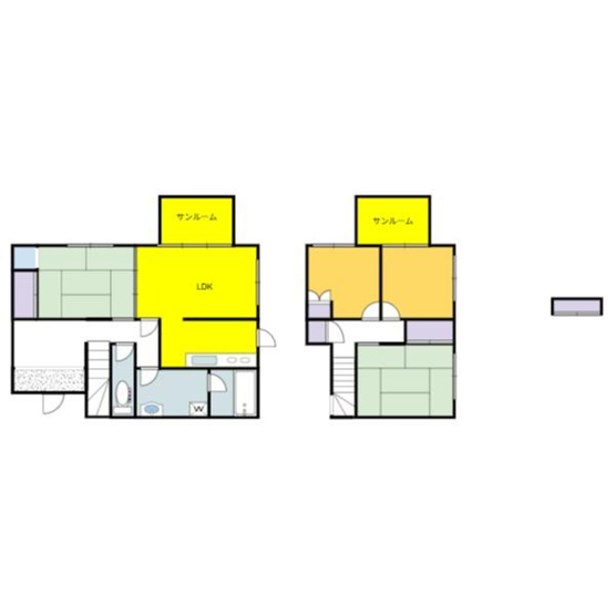 【間取り】 | 日吉津中古戸建