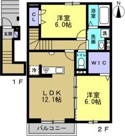 【間取り】 | ルミエールKVII
