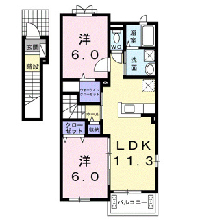 【間取り】 | サンムーン　ゴールドスターＬＶ