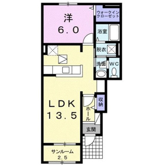【間取り】 | サンリット・ガーデンⅡ