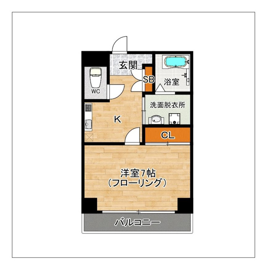 【間取り】 | SOLEIL ATAGO