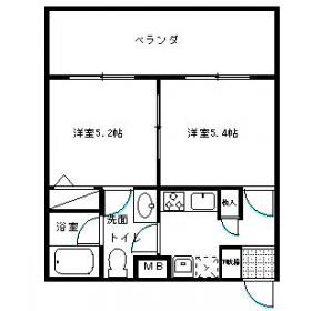 【間取り】 | CUBE春吉patio