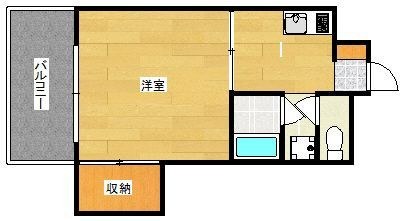 【間取り】 | フラワービル県庁前