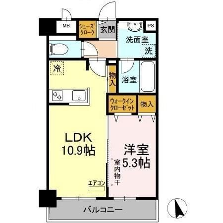 LUMIEREの間取り