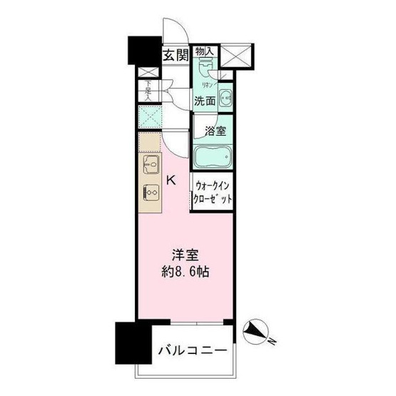 【間取り】 | ザ・パークハビオ目黒