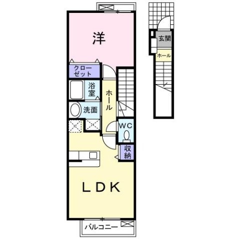 【間取り】 | サン　メゾン　Ａ