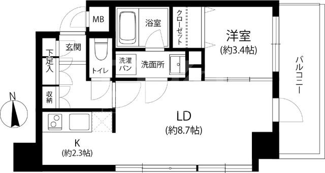 【間取り】 | リフェスタ渡辺通