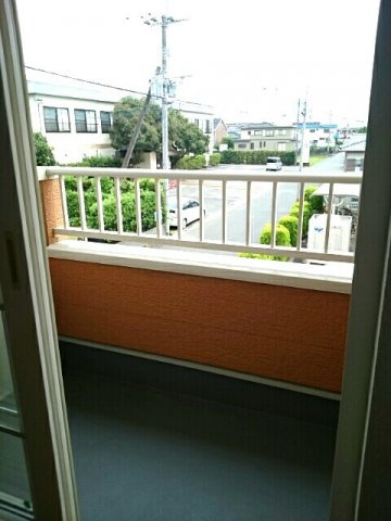 クルーセＢのバルコニー
