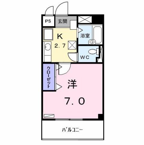 サニーコート月島の間取り