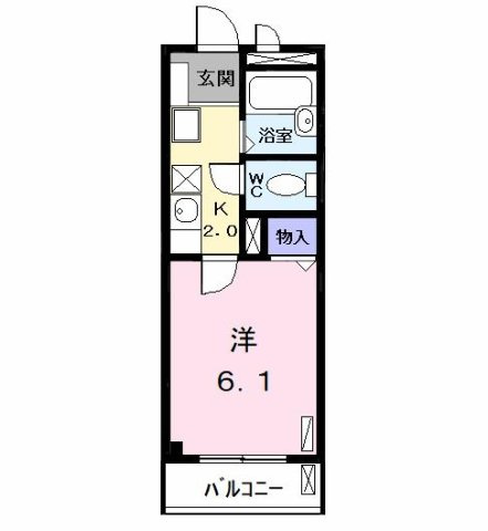メゾンドティファニーの間取り