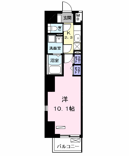 ＢＲＩＯ　名南の間取り