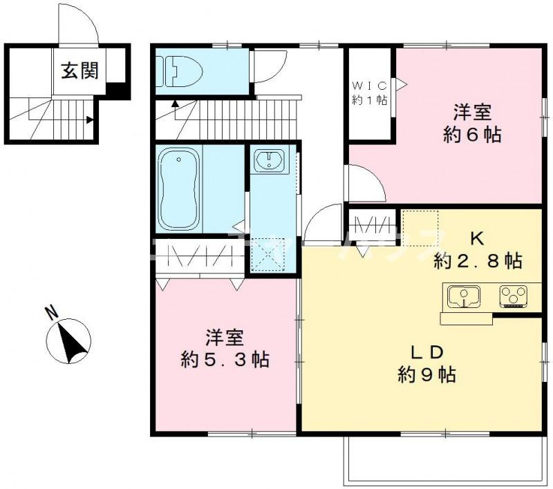 BE-9・Aの間取り