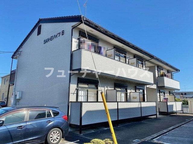 ＳＡＮ－ＥＩハイツＢの外観|外はこのようになっています