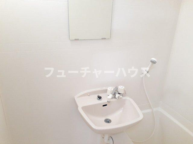 ＳＡＮ－ＥＩハイツＢの洗面所|コンパクトで使いやすい洗面所